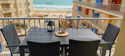 Day, View (from property/room), Balcony/Terrace, Beach, Sea view