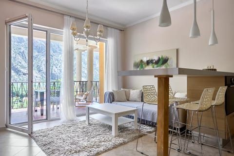 Living room, Seating area, Dining area