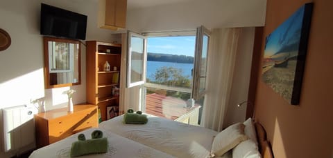 Bedroom, Sea view, heating