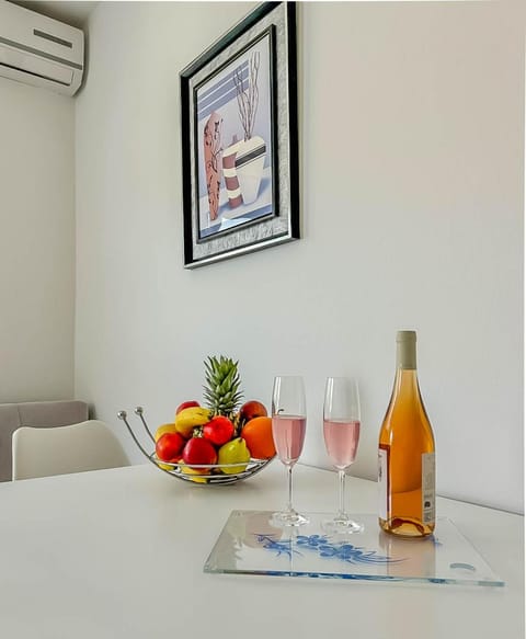 Dining area, air conditioner