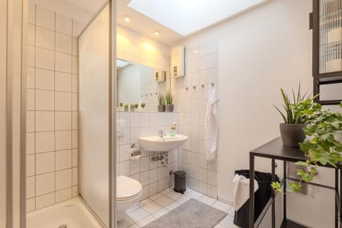 Shower, Toilet, Bathroom, towels