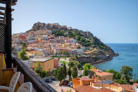 The Terrace Above The Sea House in Castelsardo