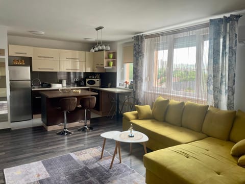 Living room, oven, stove
