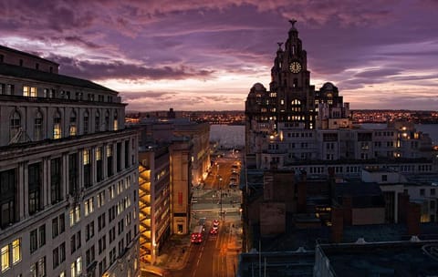 Nearby landmark, Night, City view, Landmark view, Location, Sunset