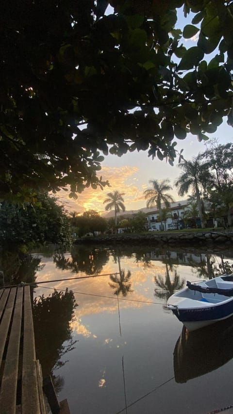 Day, Natural landscape, River view, Sunset
