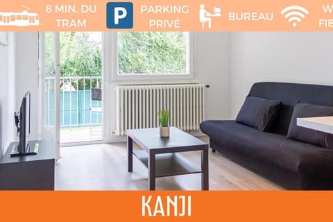 ZenBNB - Kanji - Proche Tram - Parking Privé - Apartment in Annemasse