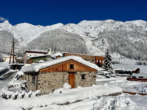 Property building, Natural landscape, Winter