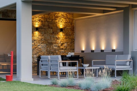 Patio, Seating area, Dining area