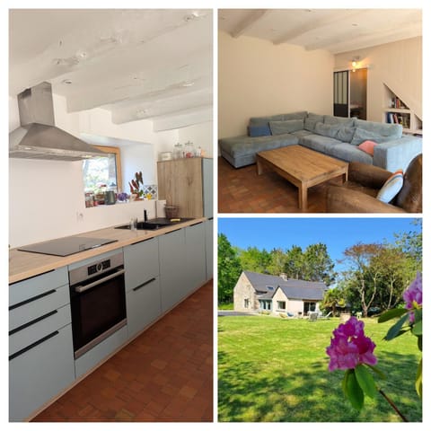 Grande maison de famille à la campagne - 10mn de la mer House in Brittany