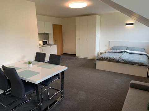 Bed, Kitchen or kitchenette, Living room, Dining area, Bedroom