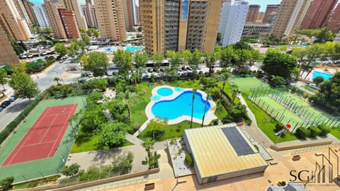 Property building, Tennis court, City view, Pool view, Swimming pool, Location
