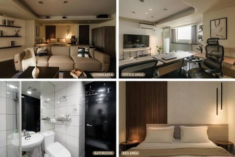 Bed, TV and multimedia, Seating area, Bedroom