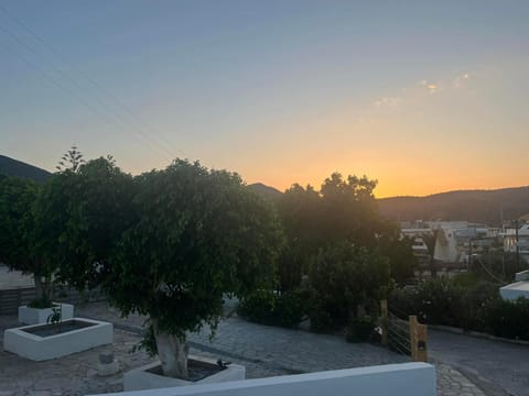 Natural landscape, Sunrise, Inner courtyard view