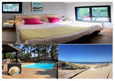 Bed, Photo of the whole room, Beach, Bedroom, Pool view