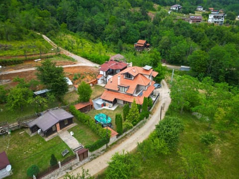 Property building, Natural landscape, Bird's eye view