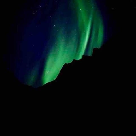 Rural life on the rough coastline of Senja House in Nordland, Norway