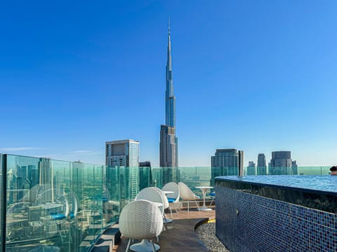 City view, Landmark view, Pool view, Swimming pool