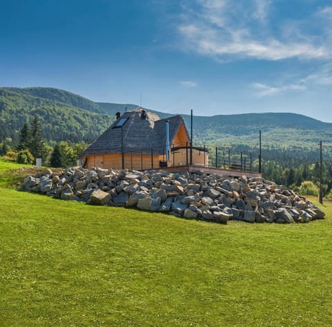 Property building, Natural landscape, Mountain view