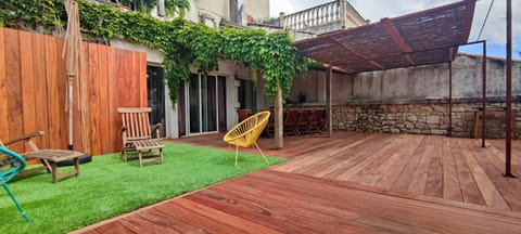 Patio, Spring, Balcony/Terrace, sunbed