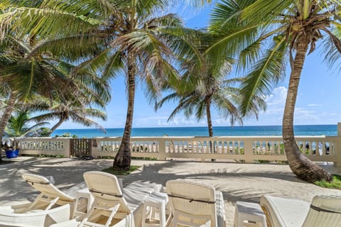 Beach, Sea view, sunbed