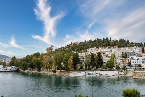 Day, Natural landscape, City view, Sea view