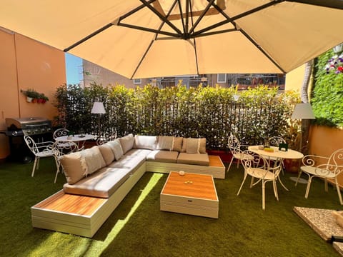 Spring, Garden, Balcony/Terrace, Garden view