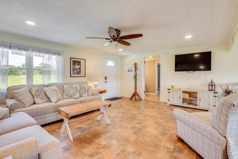 Howe Retreat with Fire Pit and Private Boat Dock! House in Indiana