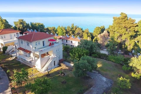 Property building, Day, Natural landscape, Bird's eye view, Garden, Sea view