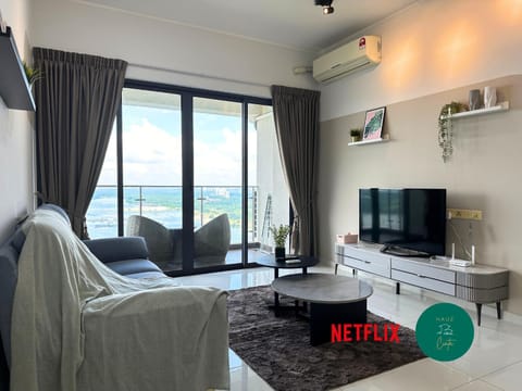 TV and multimedia, Living room, Sea view, air conditioner