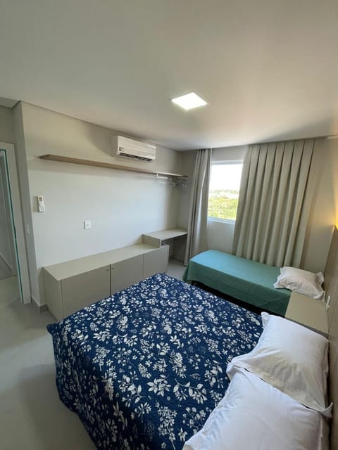 Bed, Photo of the whole room, Bedroom, air conditioner