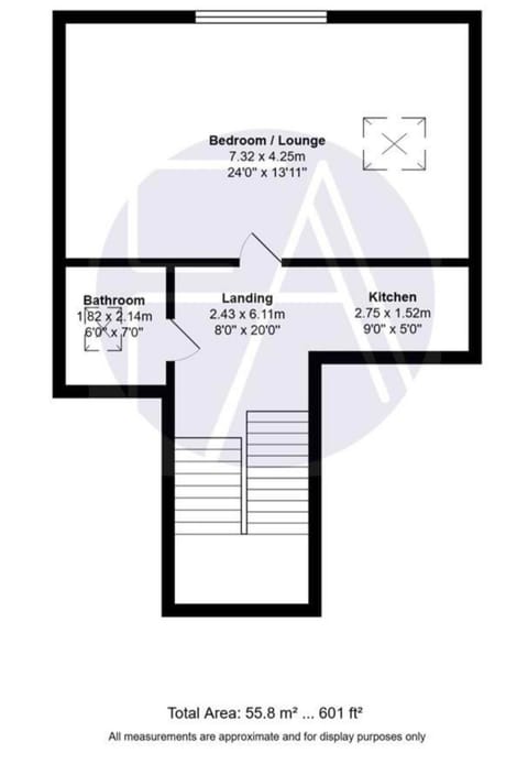 The Eaves - Victorian second floor, open plan apartment Apartment in Southport