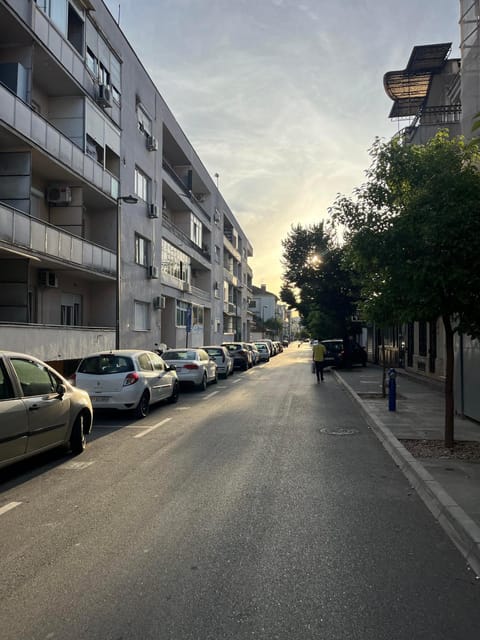 Day, People, Neighbourhood, City view, Street view, Location, Parking