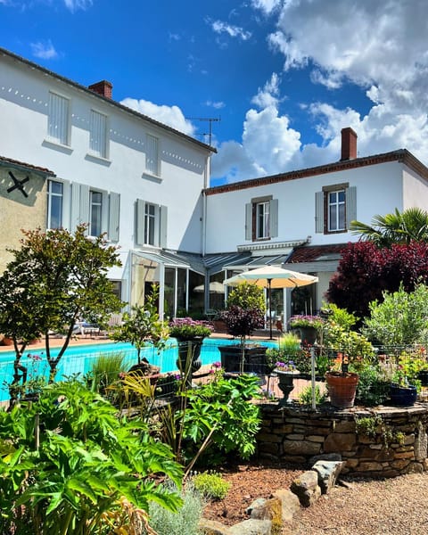 Property building, Patio, Garden, Pool view