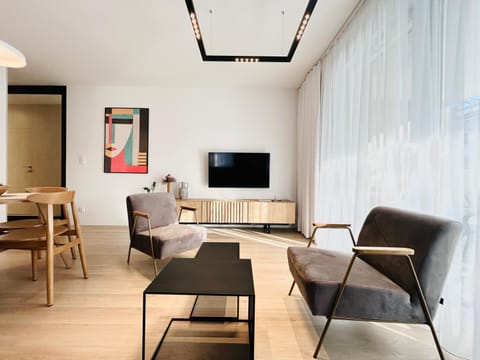 Living room, air conditioner