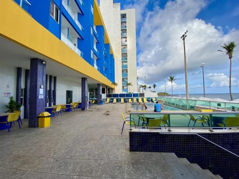 Pool view, Sea view, Swimming pool, sunbed