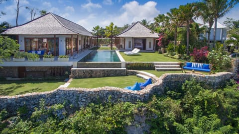 Property building, Day, Natural landscape, Garden, Garden view, Pool view, Swimming pool