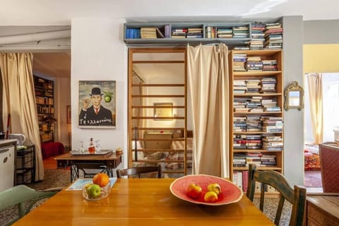 Greek Retro Decor & WesAnderson's Movies Design Apartment in Thessaloniki