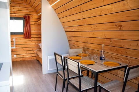 Gîte Pigne 2/4 pers. - Camping Les Berges du Bramont House in Auvergne-Rhône-Alpes