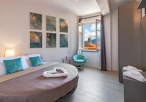 Bed, View (from property/room), Landmark view, Landmark view, locker, wardrobe, air conditioner, air conditioner