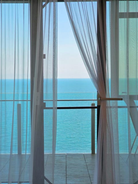 Day, Natural landscape, View (from property/room), Balcony/Terrace, Balcony/Terrace, Sea view