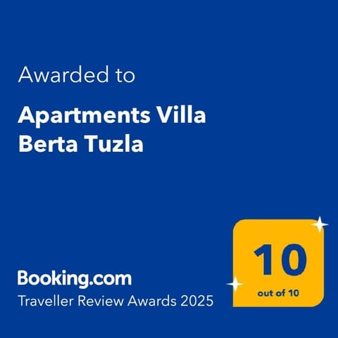 Villa Berta Tuzla - 302 Luxury Apartment - Free Private Secured Parking Apartment in Federation of Bosnia and Herzegovina