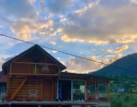 Property building, Sunset