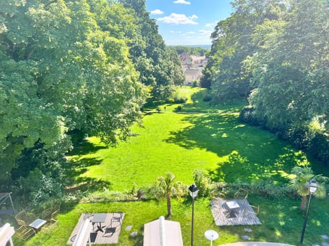 Property building, Garden view
