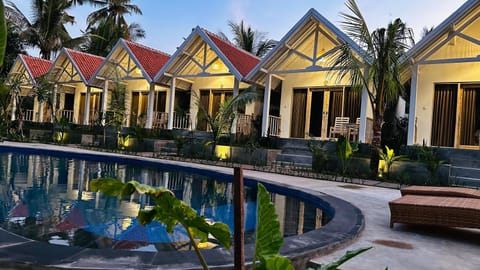 Property building, Garden view