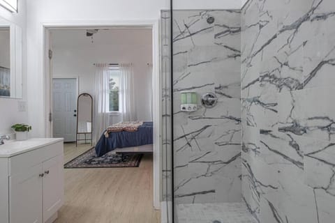 Vibrant Gray Downtown Loft Apartment in Warehouse District