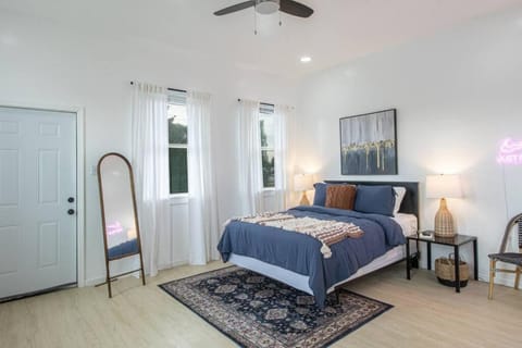 Vibrant Gray Downtown Loft Apartment in Warehouse District