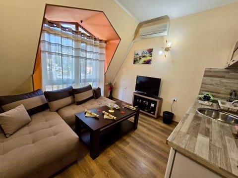 Kitchen or kitchenette, Living room