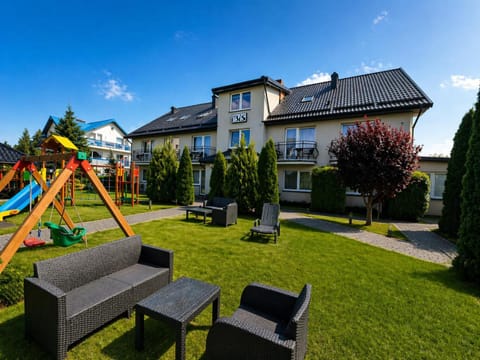 Property building, Day, Children play ground, Garden, Garden view, sunbed