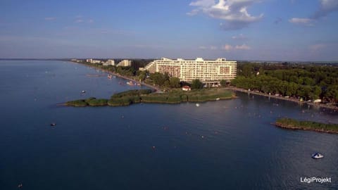 Property building, Natural landscape, Bird's eye view, Beach