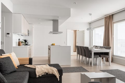 Living room, Dining area, kitchen